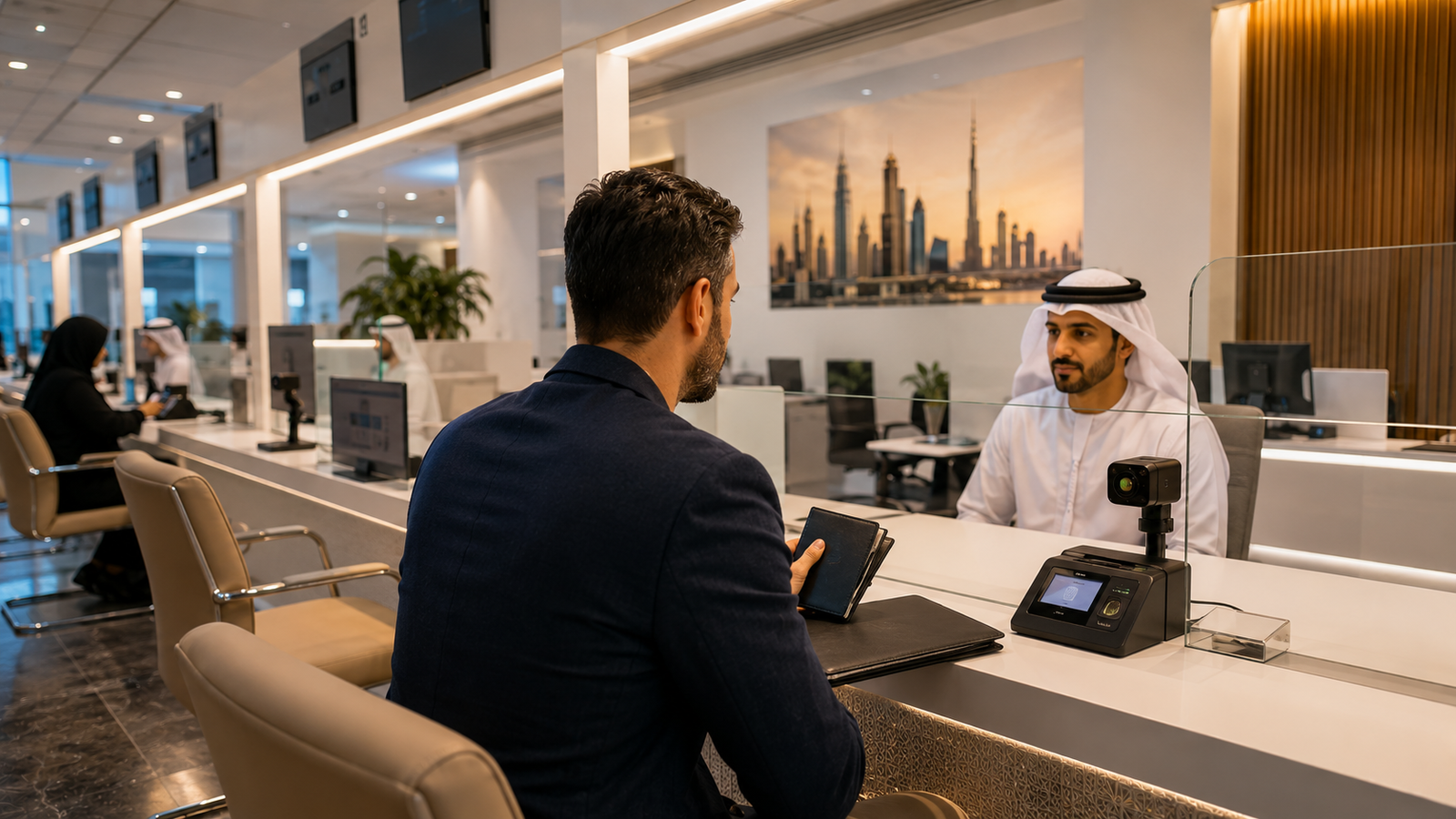 Dubai residency service centre representing the property investor visa application process